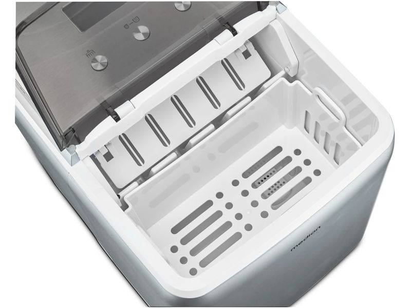 Medion Eiswürfelmaschine Life MD 11950 15 kg/24h Klareis Eiswürfelbereiter