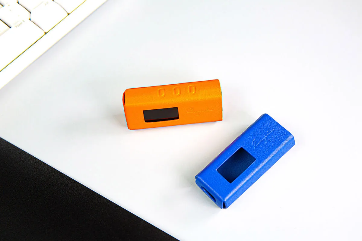 Cayin RU6 étui en cuir Orange Étuis et protections