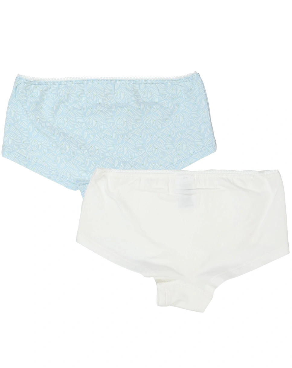 Slip CUTBRIEF - PATTERN 2er-Pack in sky blue