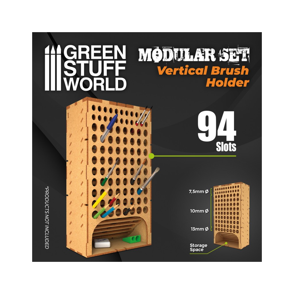 Présentoir Modulaire Organiseur de Pinceaux