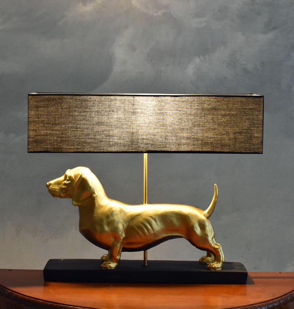 PALAZZO INT Tischlampe „Villa Dachshund