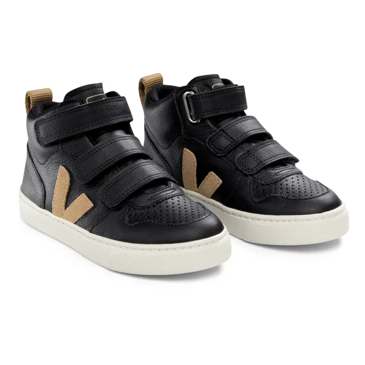 Veja Baskets Cuir V-10 Mid | Noir