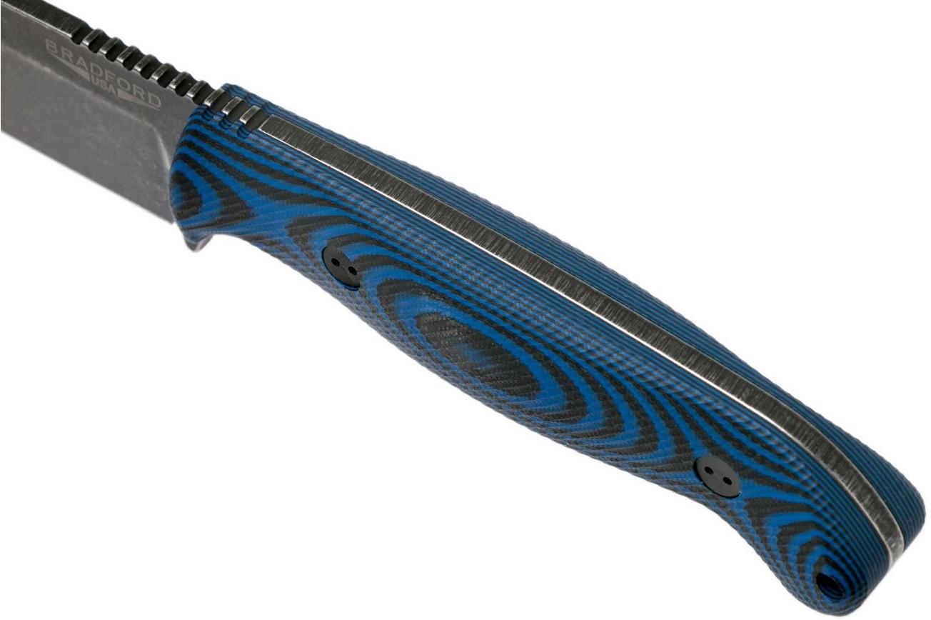 Bradford Guardian 5.5S, 3D Black Blue G10 Guardian 5.5 CPM 3V, Sabre Nimbus 5.5S-113N