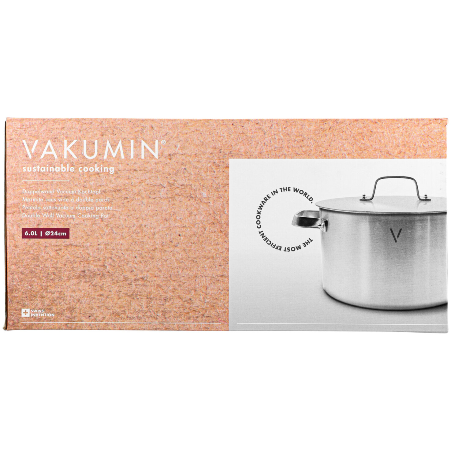 Vakumin Kochtopf 6L 24cm