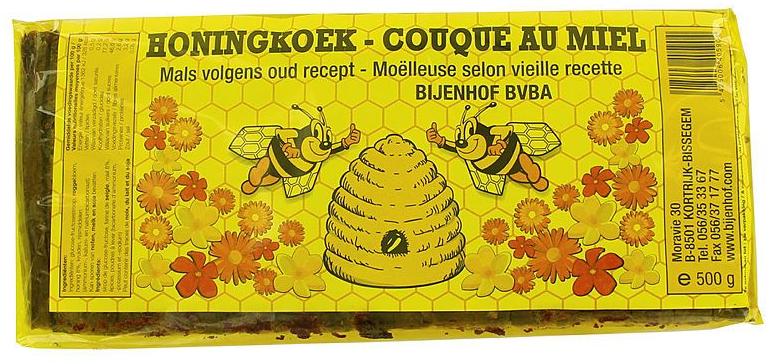bijenhof Honingkoek 500g