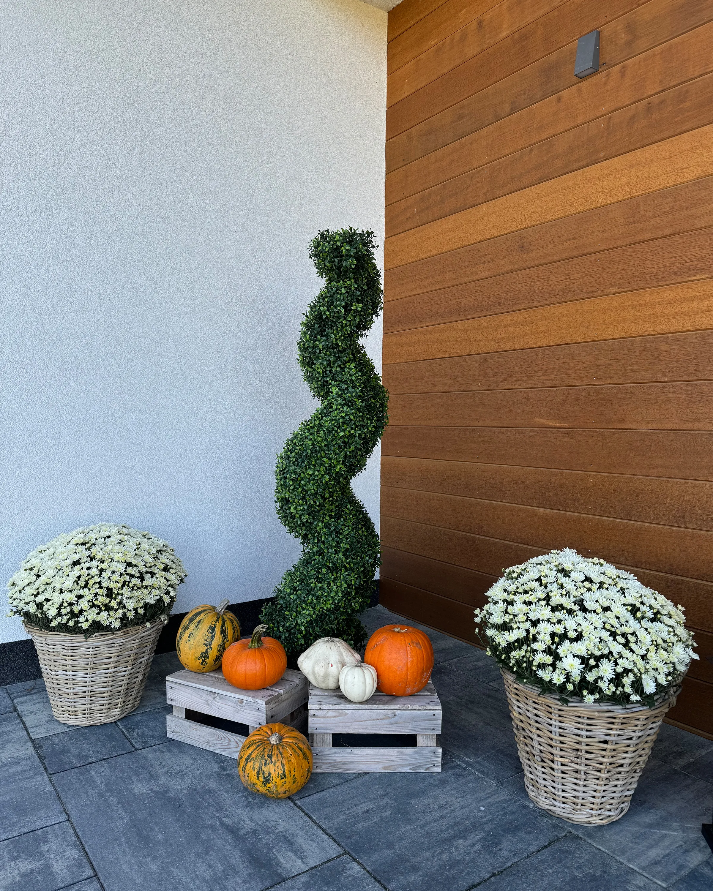 Kunstplant BUXUS SPIRAL TREE 158 cm Groen