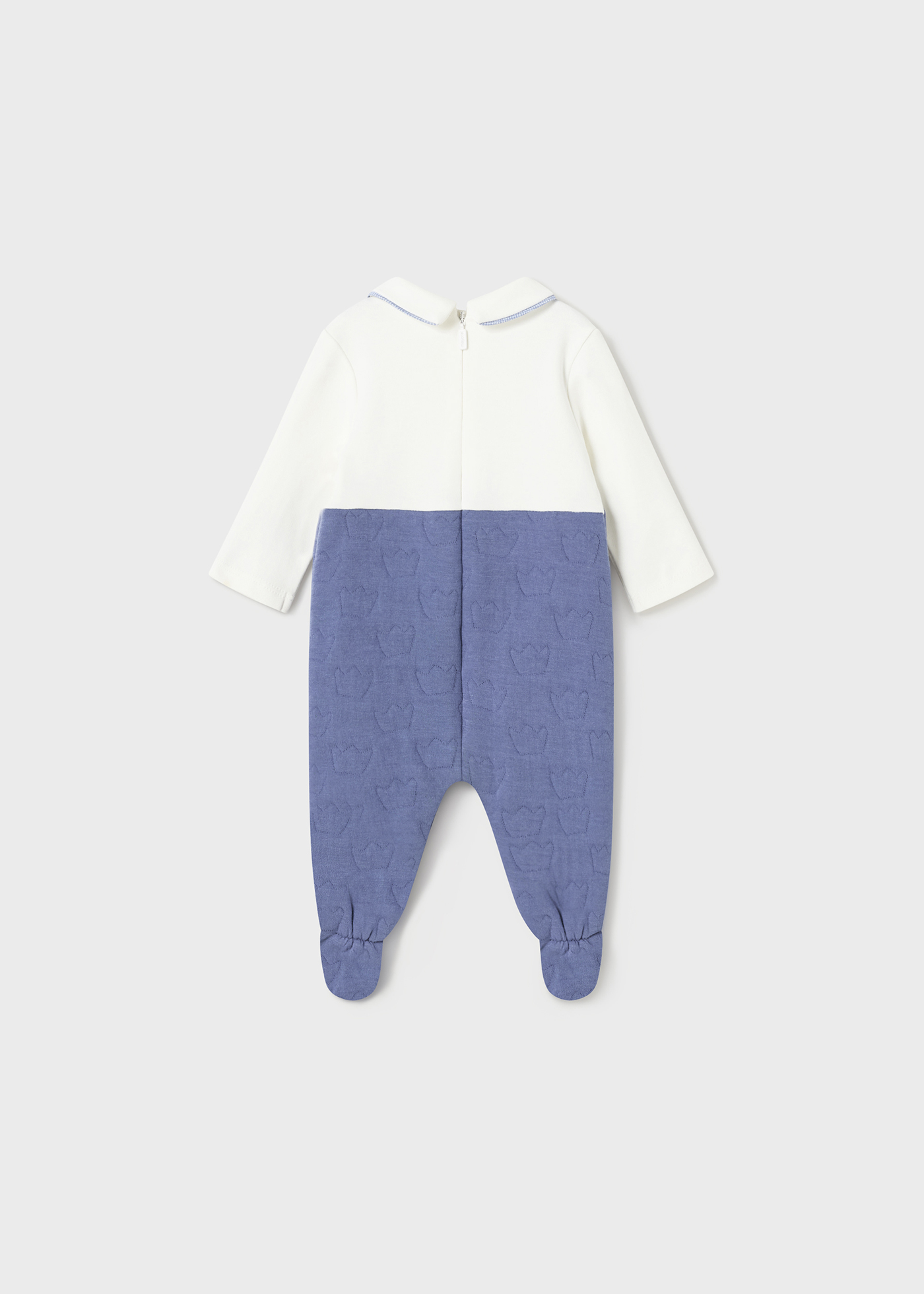 Macacão Better Cotton estilo jardineira para recém-nascido