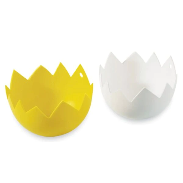 Les 2 pocheuses à œufs coquille