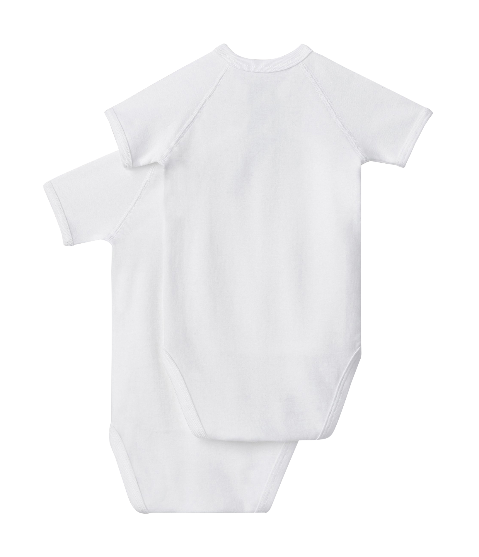 Lot de 2 bodies manches courtes en coton | Multicolore