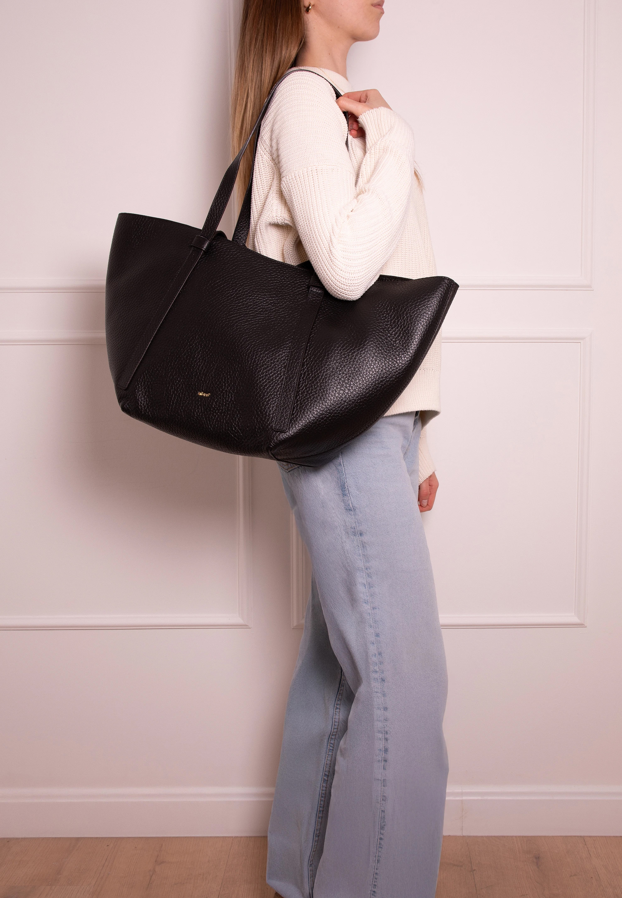 Shopper COSMO large Leather Tekla Standard