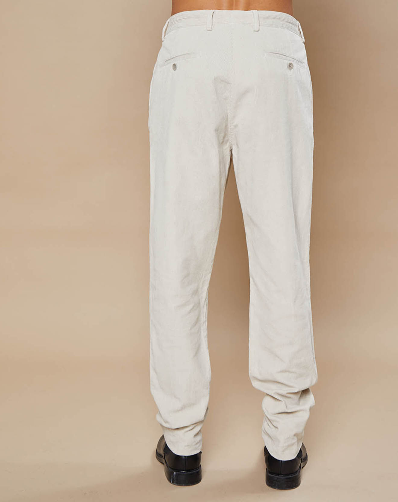 Hartford Pantalon en Velours côtelé Tom craie