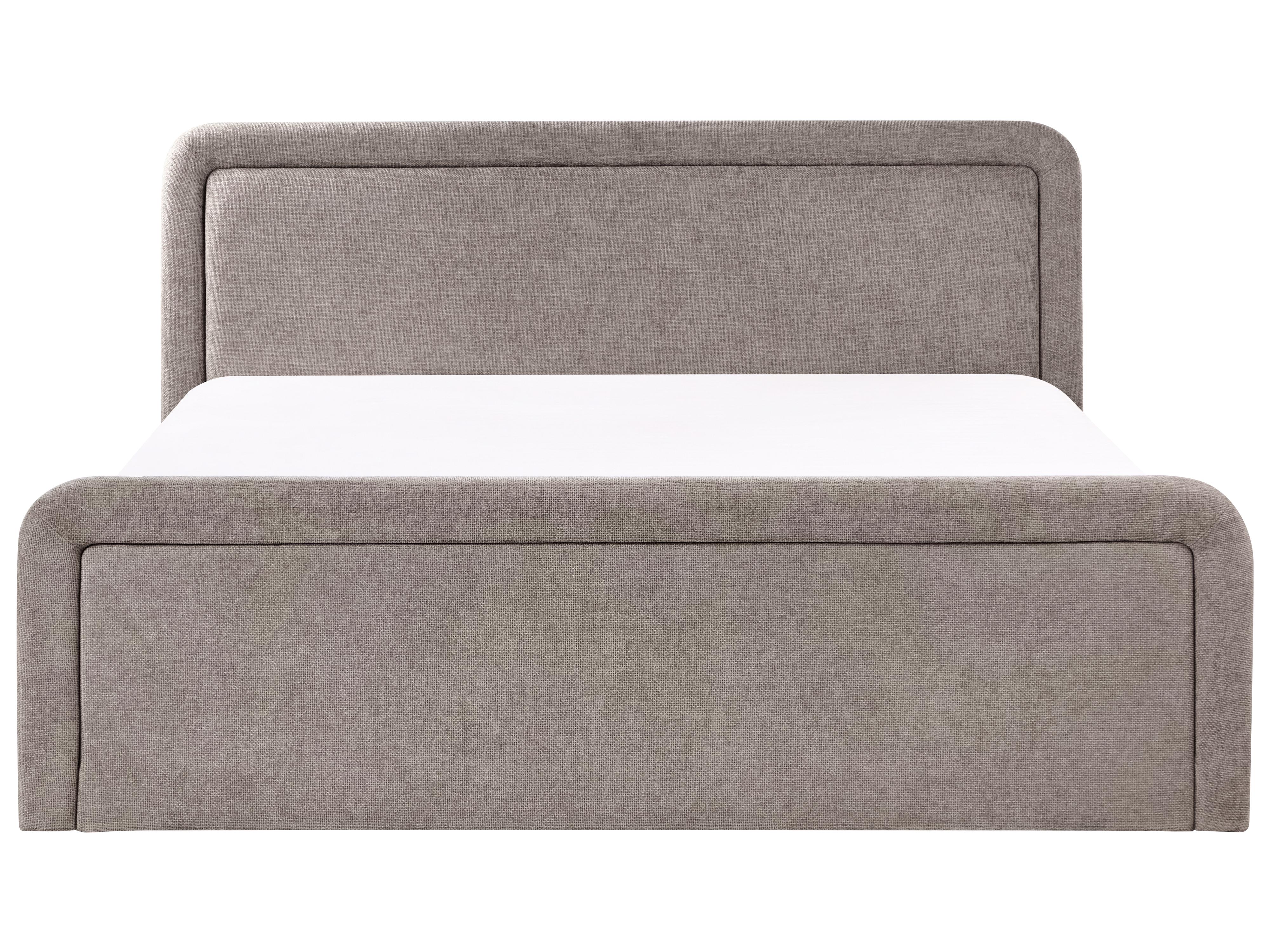 Bed met opbergruimte Stof VIVIERS 180 x 200 cm Taupe