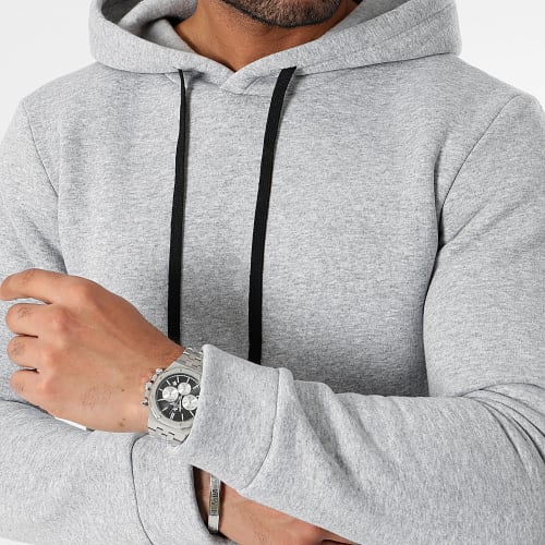 Sweat Capuche 0450 Gris Clair