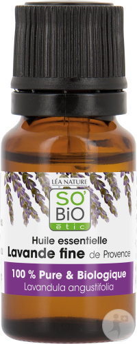 So'Bio Étic Huile Essentielle Lavande Fine De Provence Pure Et Biologique Flacon 10ml