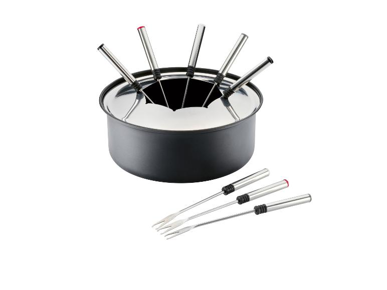 Gourmetstel met fonduepan