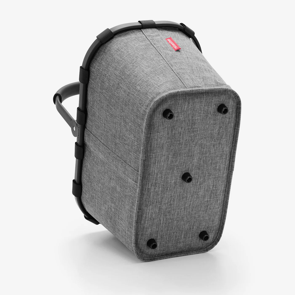 (22l) Carrybag Einkaufskorb Shopping Einkaufstasche (BK7052) - Twist Silver