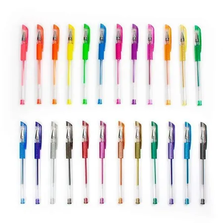 Trendhaus Premium Gelstifte-Set 24-teilig