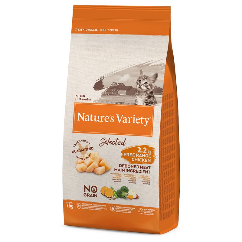 Nature's Variety Selected Kitten poulet élevé en plein air