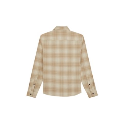 Chemise à manches longues homme Evansville MARRON DICKIES