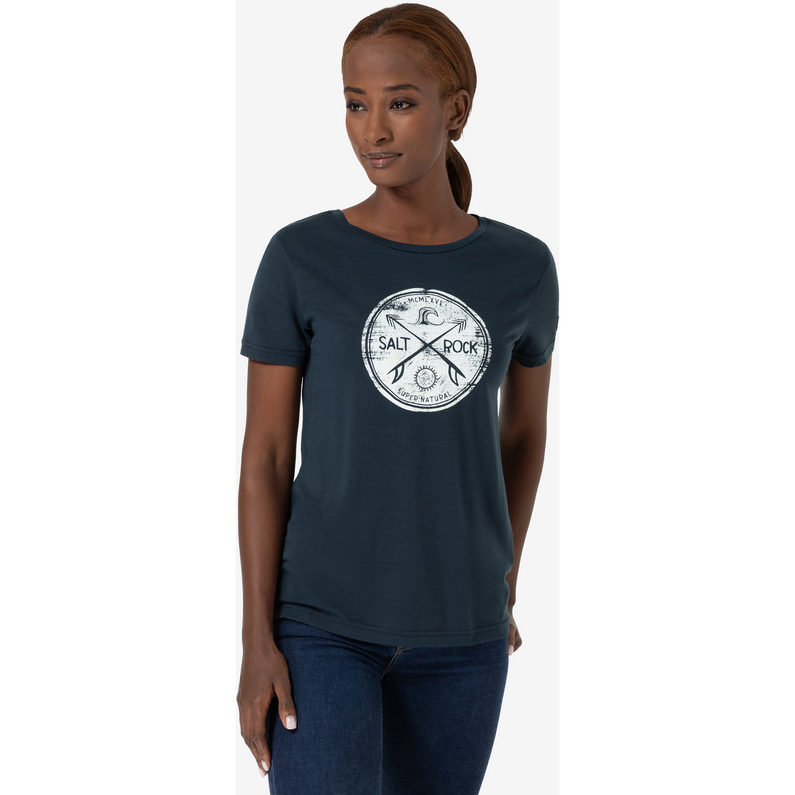 Super.Natural Damen Salt & Rock T-Shirt