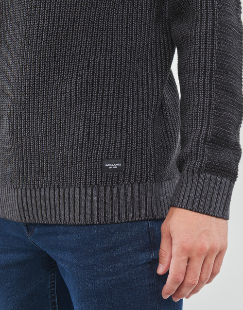 Jack & Jones - JJPOWER KNIT CREW NECK - Gris