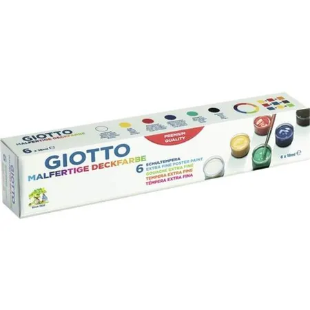 GIOTTO Malfertige Deckfarben 6x18ml