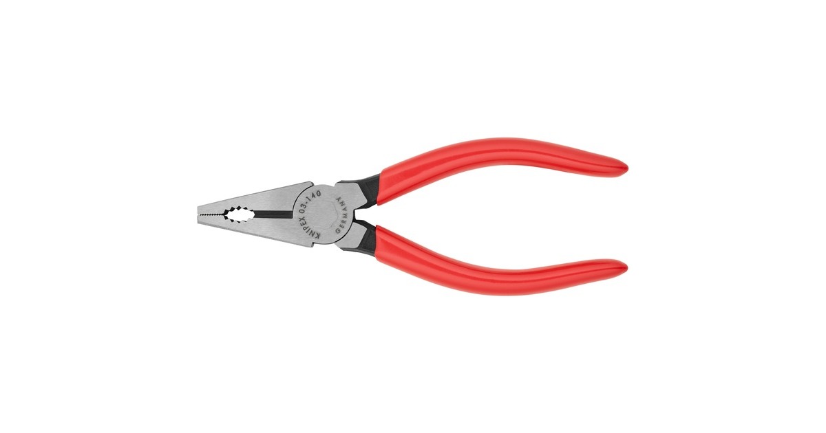 KNIPEXKombitang 03 01 140 combinatietang  (Rood)