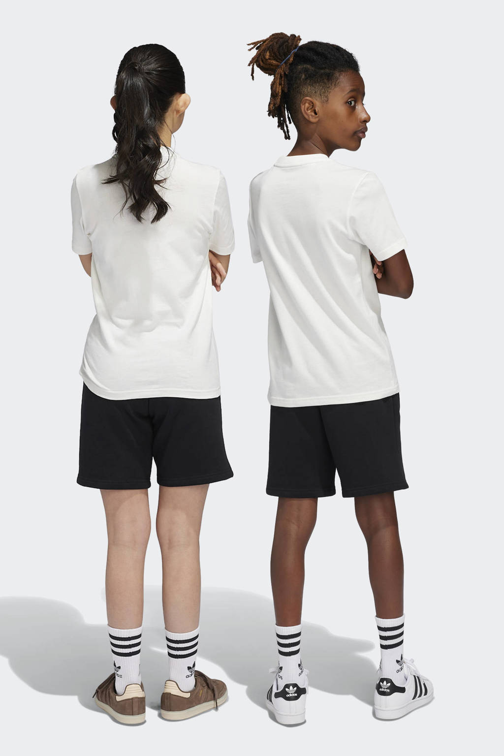adidas sweatsshort zwart