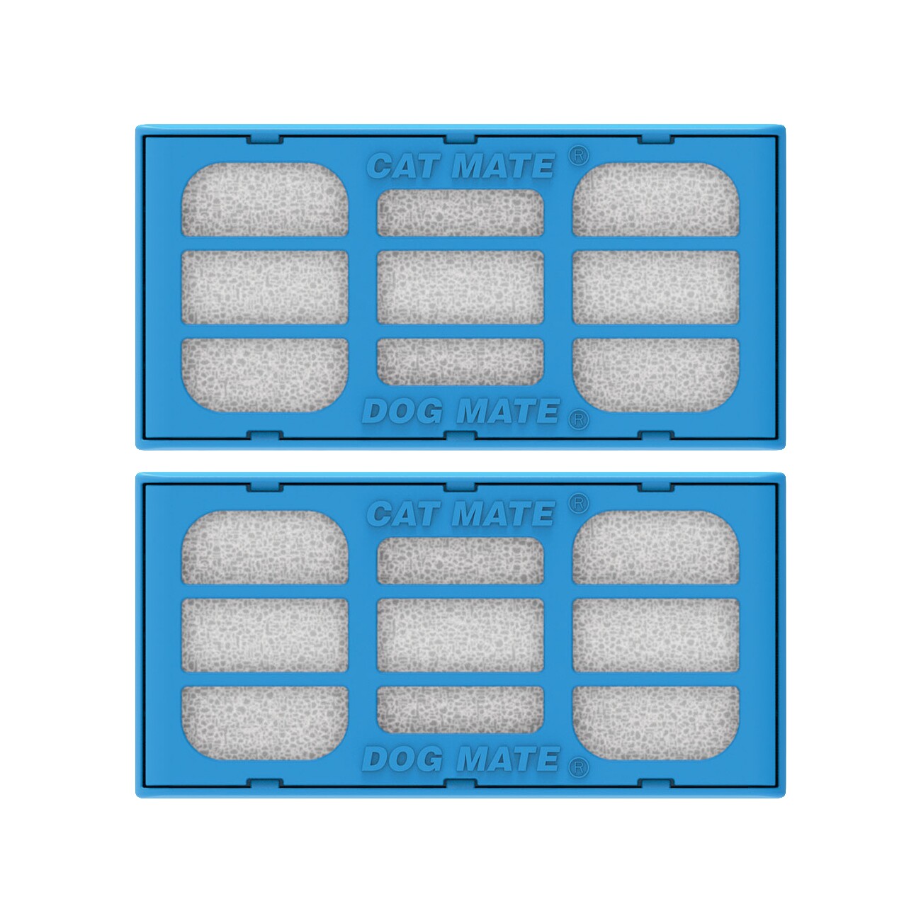 Cat Mate Ersatzfilter: für Trinkbrunnen für Haustiere (2er-Pack) (339)