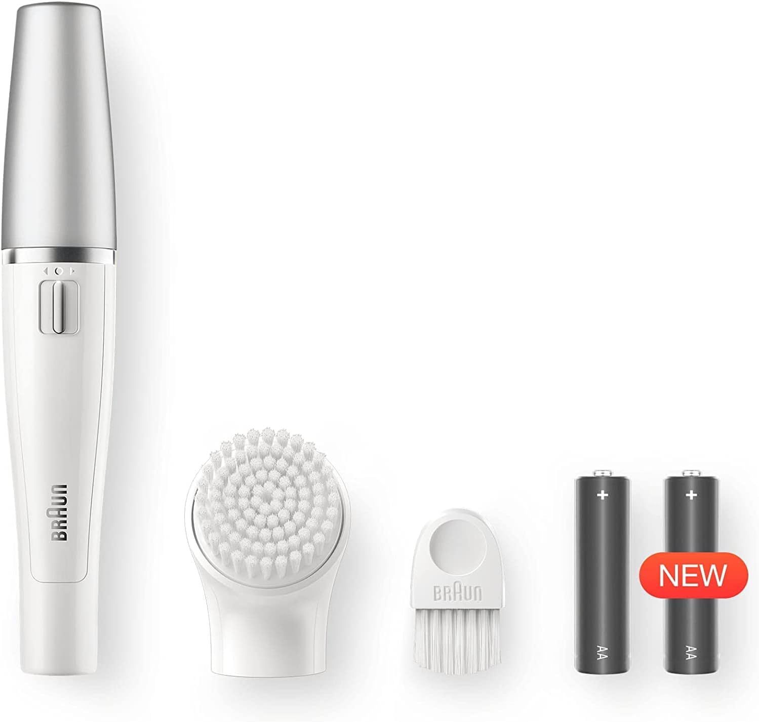 Braun FaceSpa Gesichtsepilierer Damen, Gesichtsreinigungsbürste