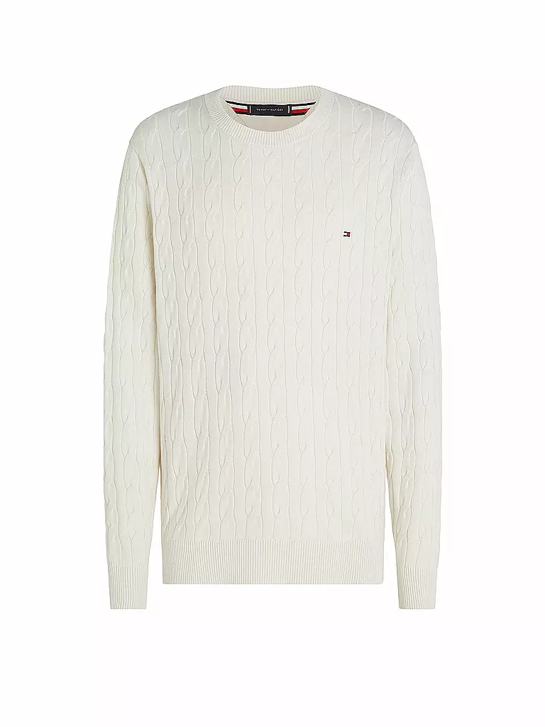 TOMMY HILFIGER Pullover weiss