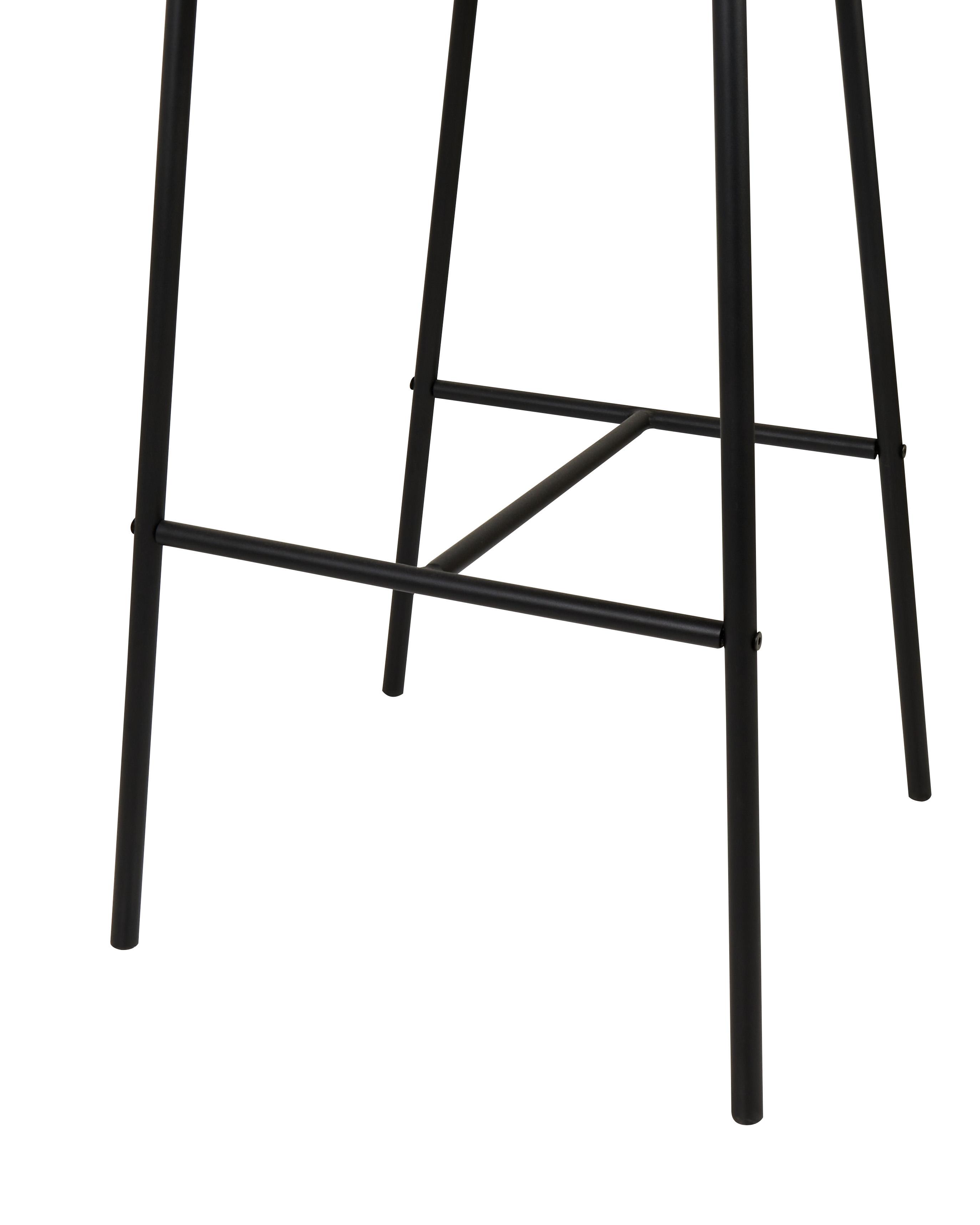 Set van 2 barstoelen KIANA Lichtbeige