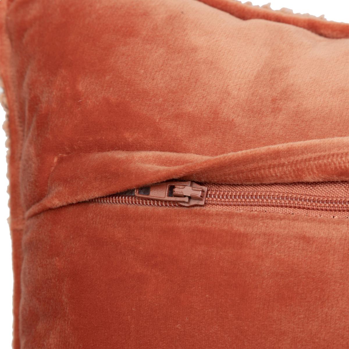 COUSSIN BOUCLETTE SOANA TERRACOTTA 30X50CM