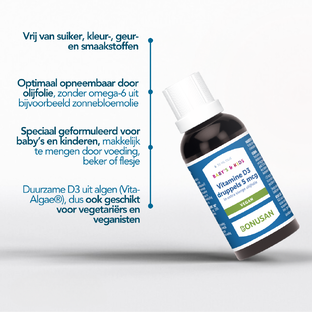 Bonusan Vitamine D3 5 mcg Druppels Kids 30ML