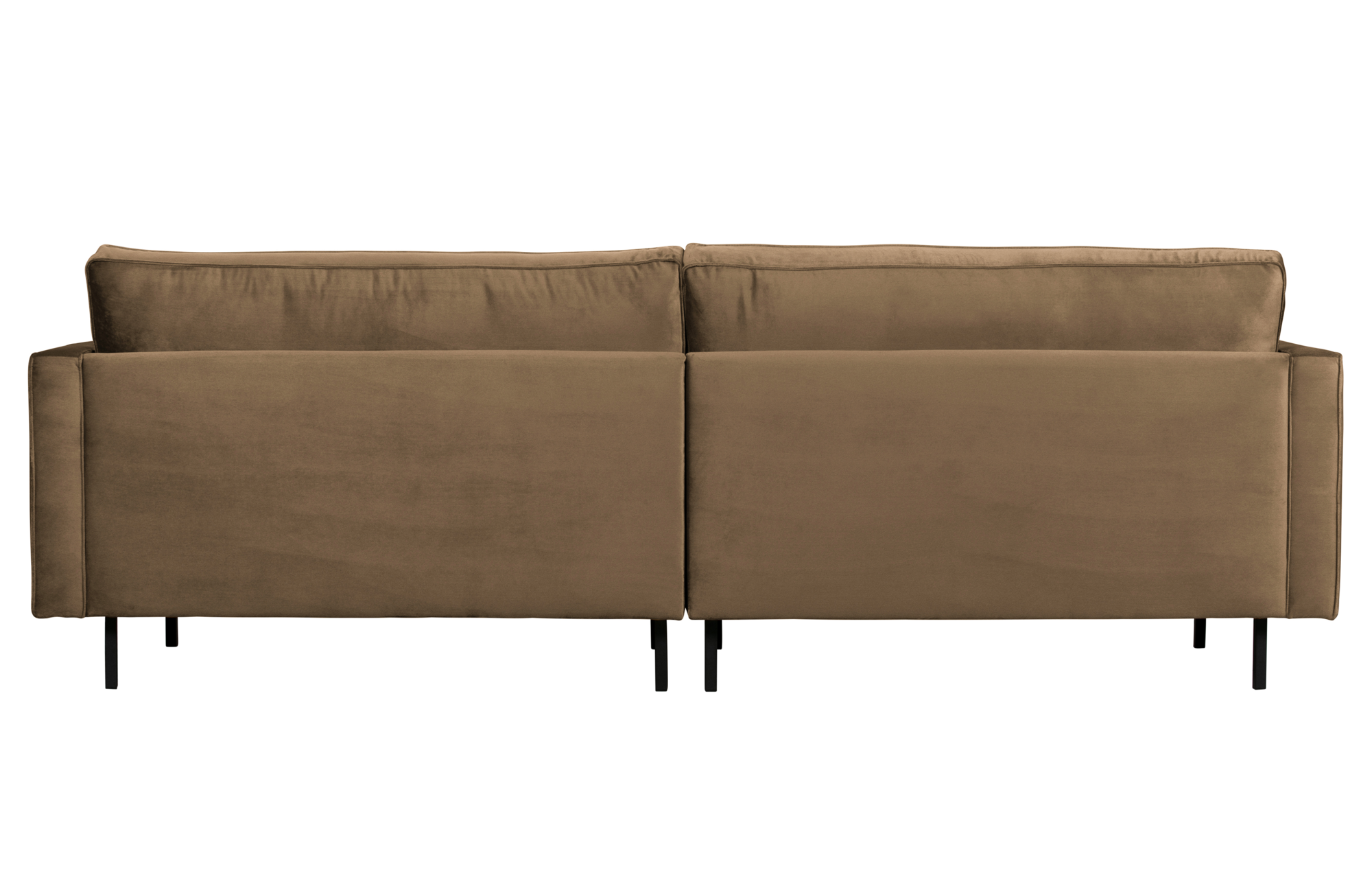 BePureHome 3-zitsbank Rodeo Classic velvet Rodeo Classic Bank 3-zits Velvet - Taupe