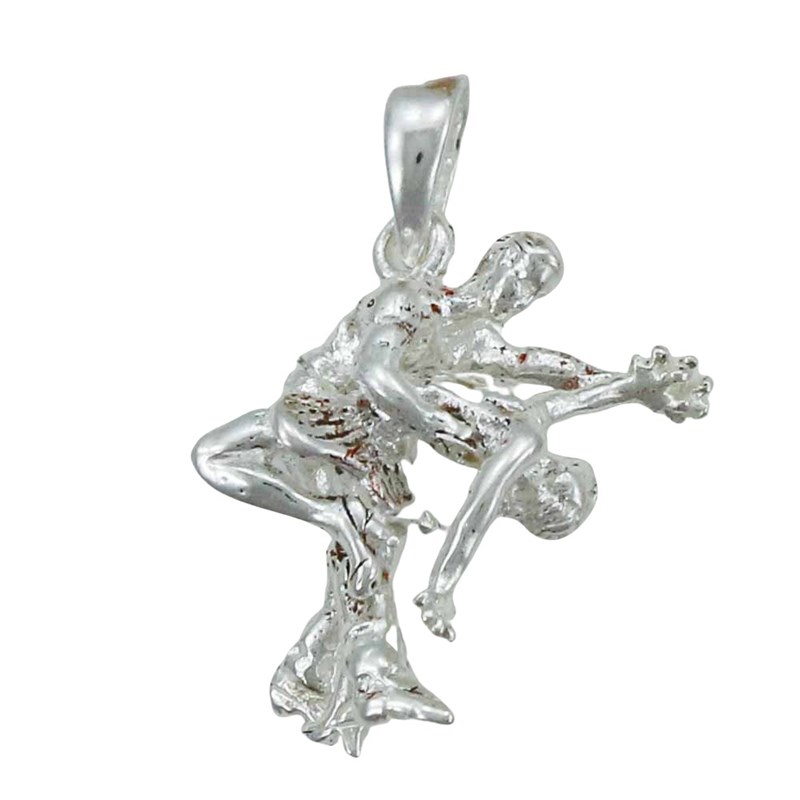 Pendentif danse latine salsa - Argent massif