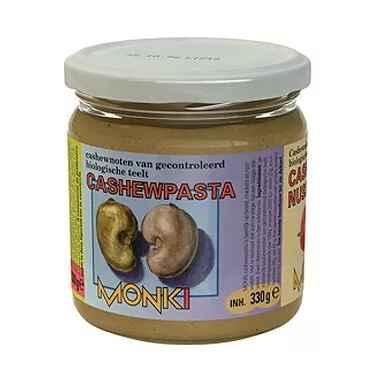 Monki  Cashewnøddesmør Ø - 330 g