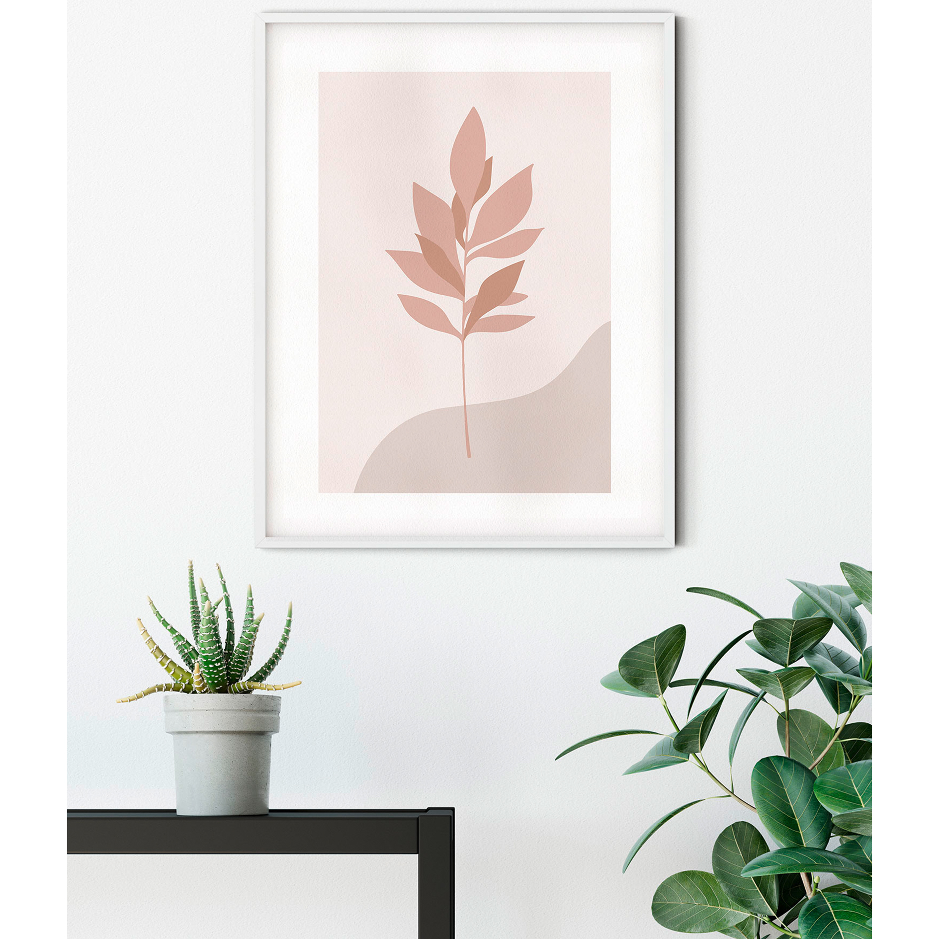 Wandbild PINK DESERT - 50x70 cm