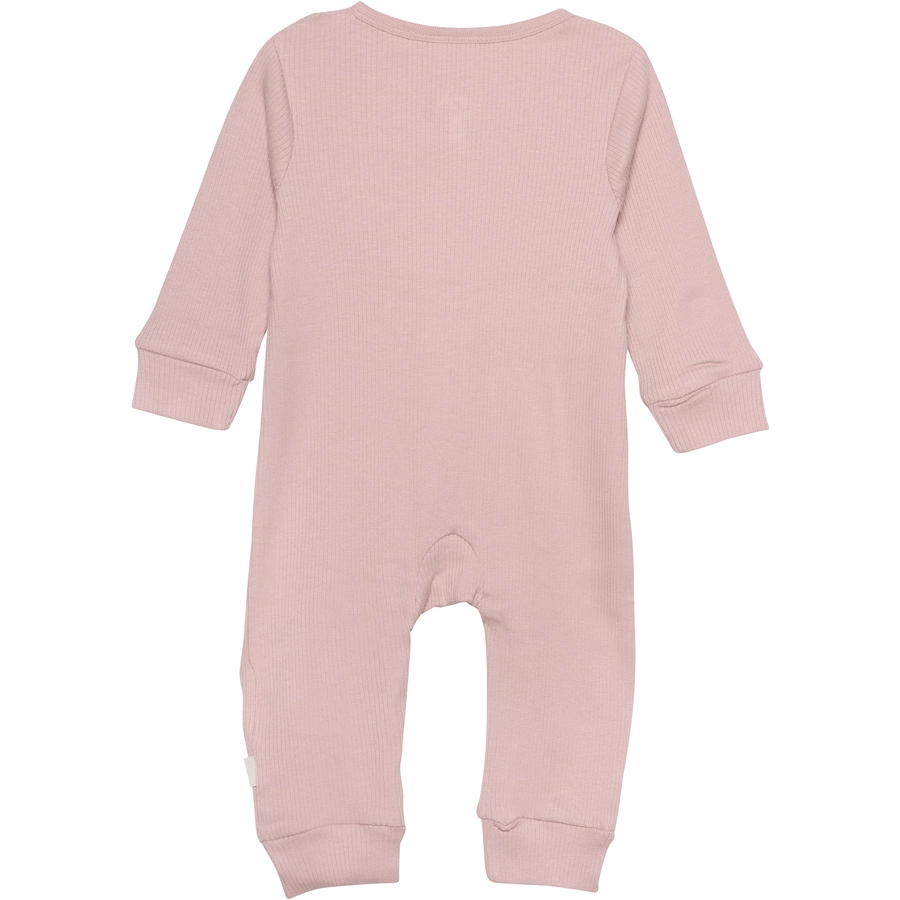 Minymo Schlafoverall Rib Misty Rose