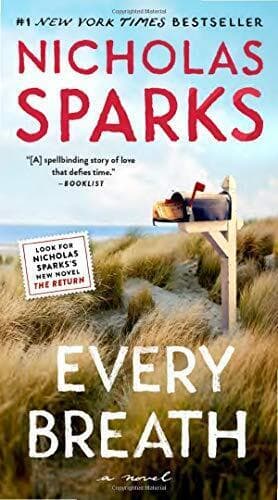 Every Breath, Sparks, Nicholas Paperback Book Pre-Owned English