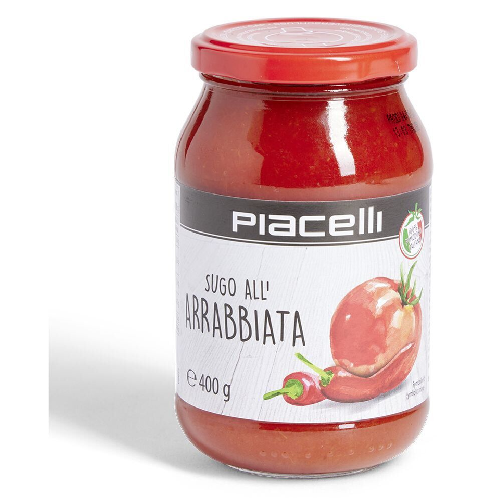 Sauce tomate All'arrabbiata pimentée 400gr