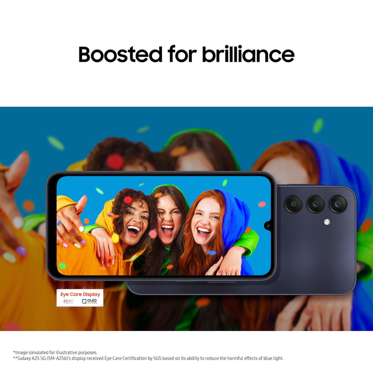 Samsung Galaxy A25 5G smarttelefon 8/256GB (blå)