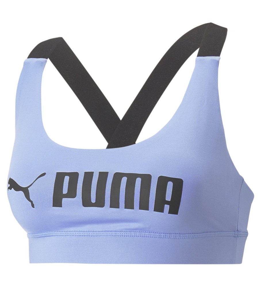 Sutiã Puma Fit Mid Impact, lilás