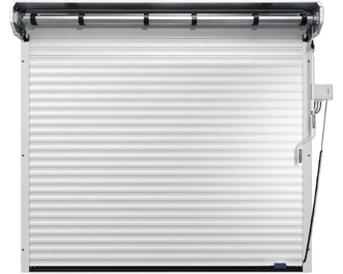 ARON Garagedeur Roldeur 2375x2000 mm RAL9016 verkeerswit incl. garagedeuropener links