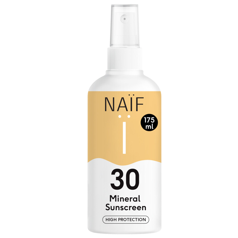 Naif Minerale Zonnebrand Spray SPF 30175 ml