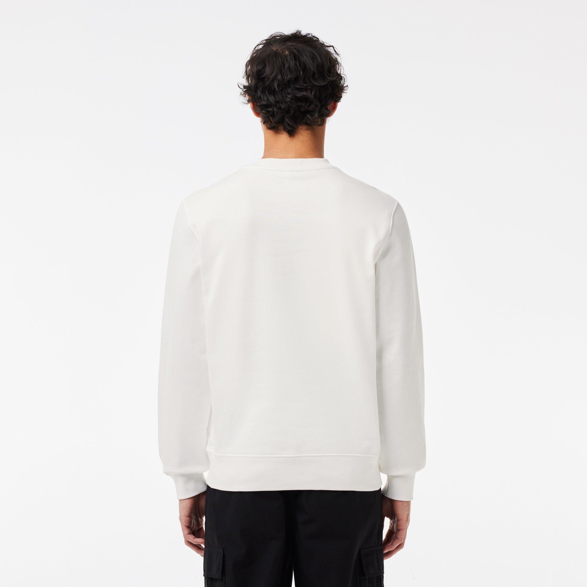 Lacoste Flocked Fleece Sweatshirt