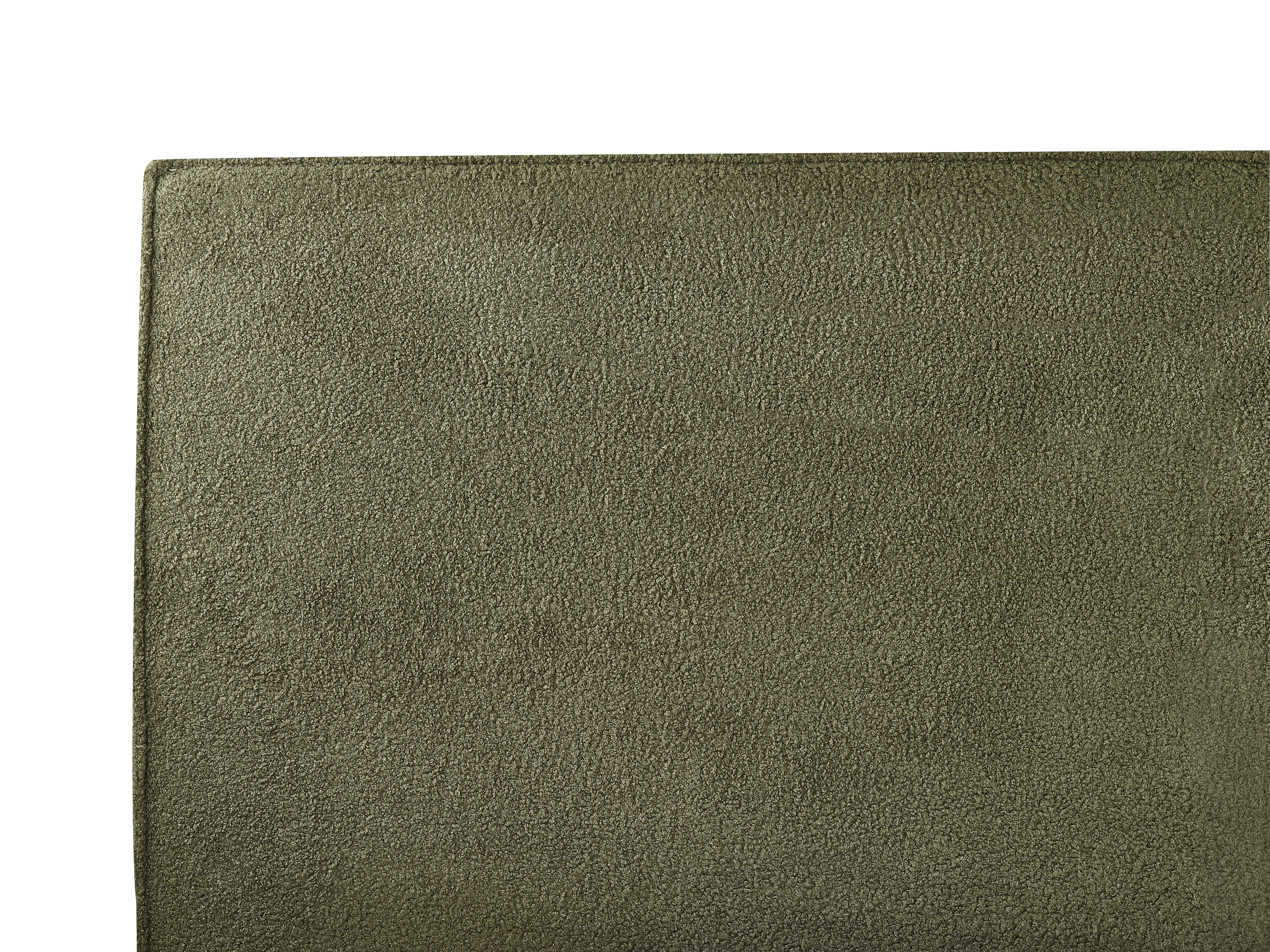 Bed met opbergruimte Bouclé MOISSAC 160 x 200 cm Donkergroen
