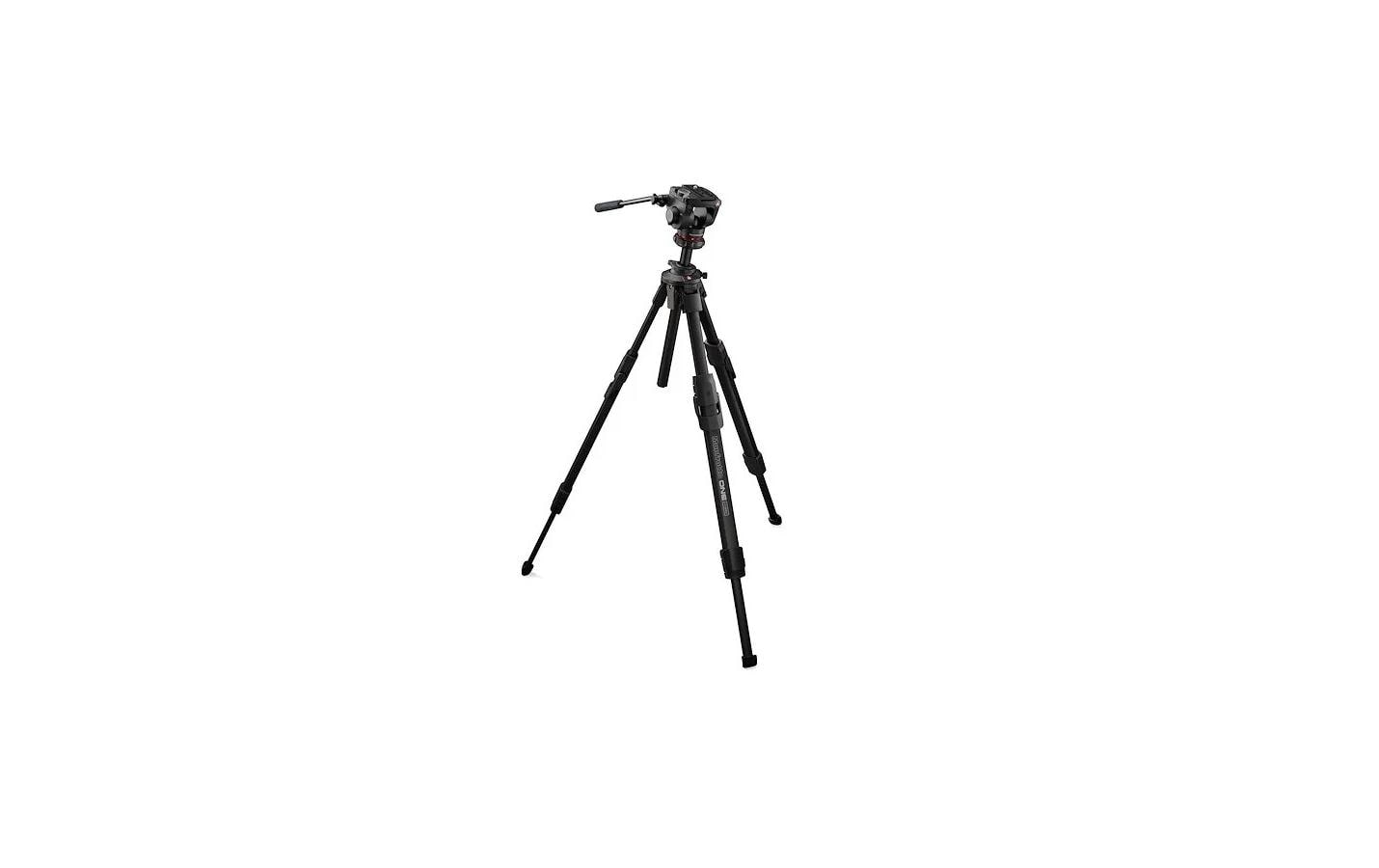 Stativ ONE Alu w/500X Fluidkopf<br>Aluminium Hybrid-Stativsystem mit MVH500XAH Kopf