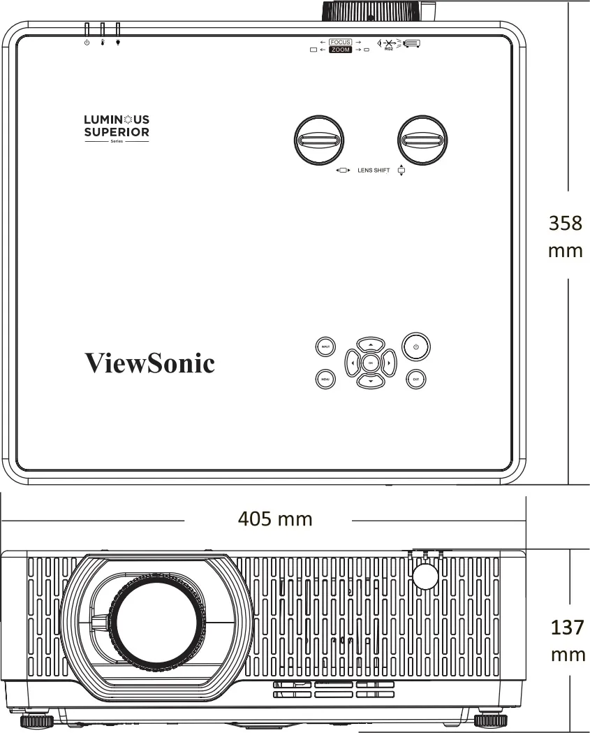 Viewsonic LSC801WU Vidéoprojecteurs