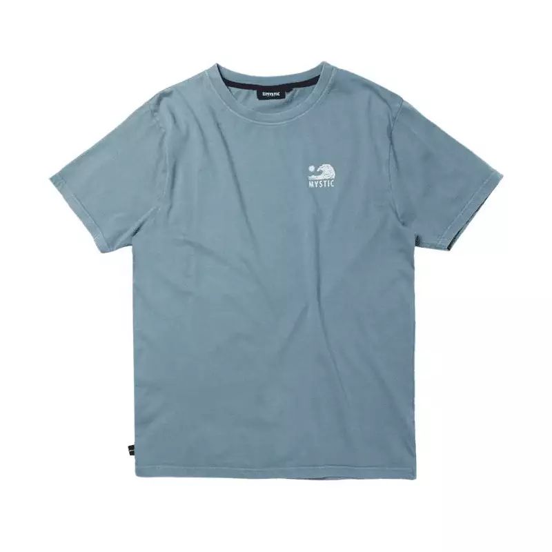 Tee shirt MYSTIC Moonwash Tee Grey Blue